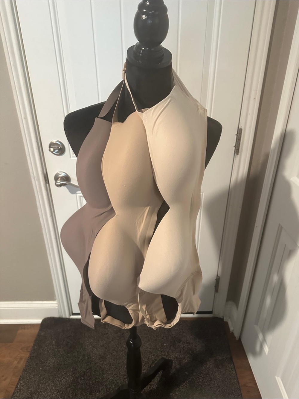 Soma Neutral Trio Bra Inserts in Cream, Beige, and Taupe